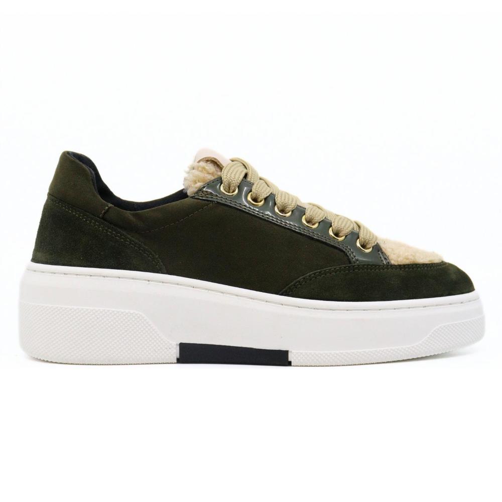 NEW ATELIERS viola sneakers in olive